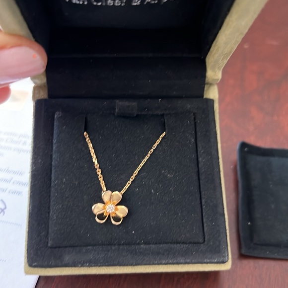 Van Cleef & Arpels mini frivole Necklace 18 K - Picture 9 of 11